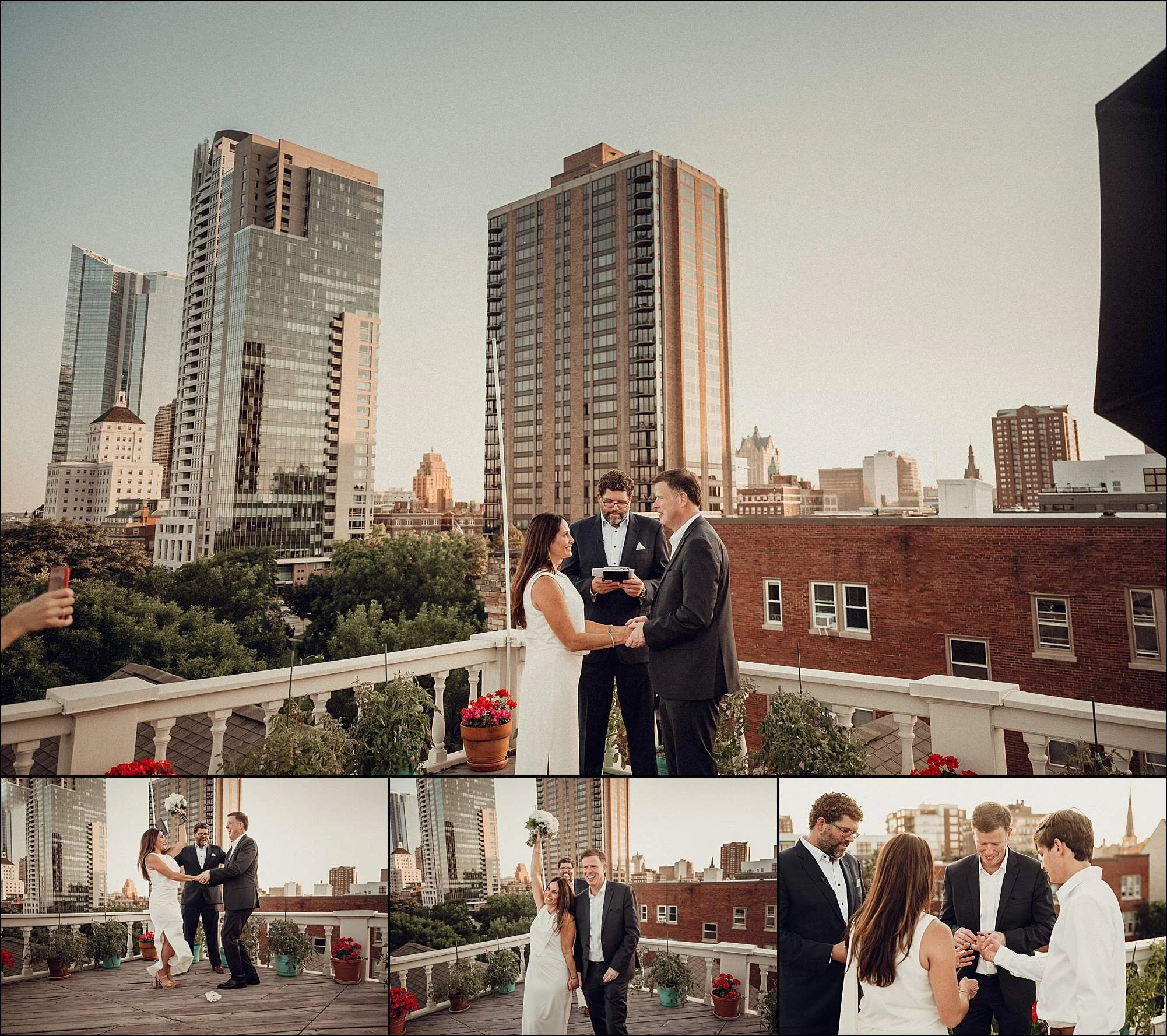 MKE Bride and groom Married in Milwaukee at David Barnett Gallery Urban Fine Art Wedding Lakefront_0642.jpg