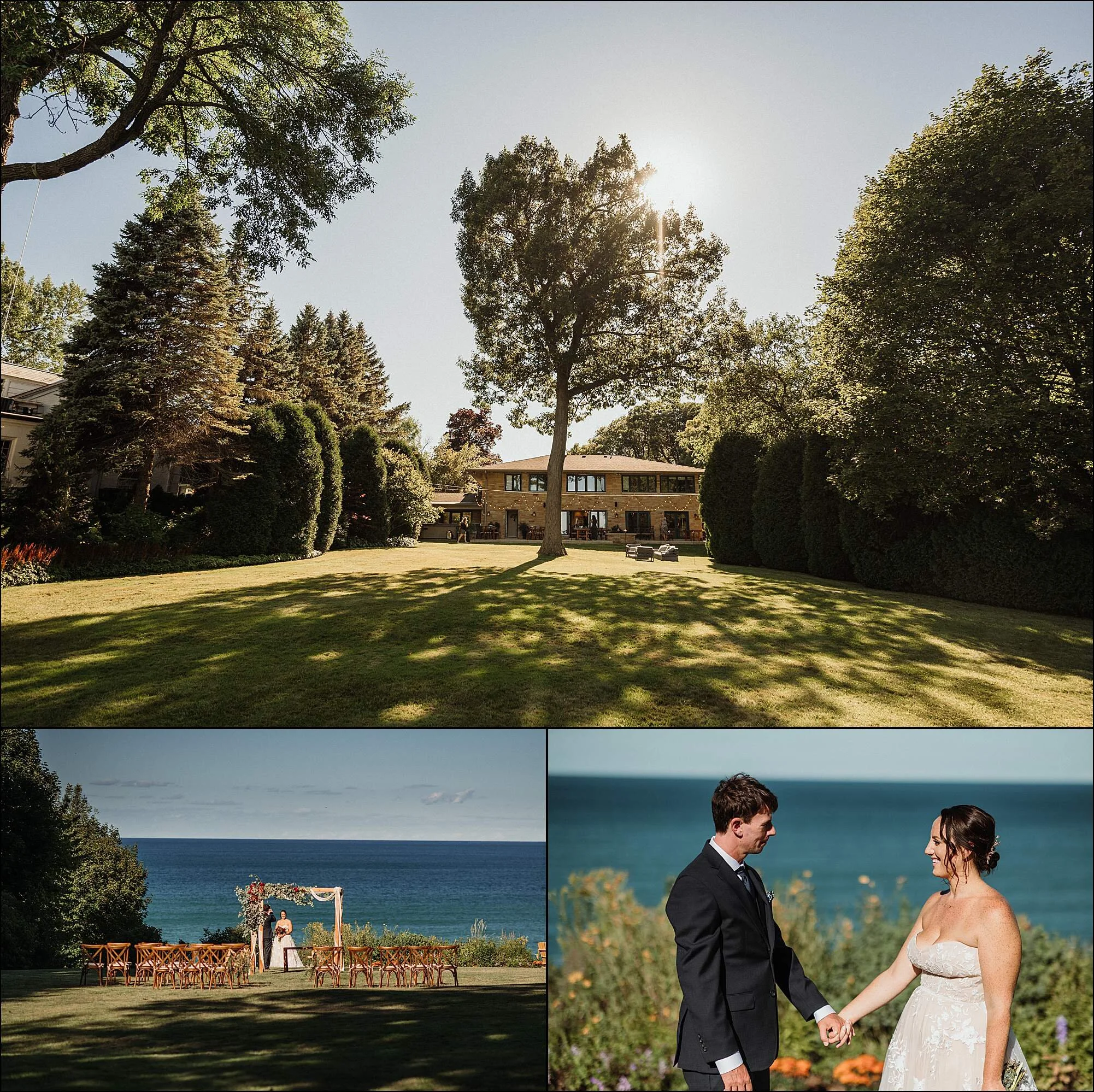 MKE Bride and groom Married in Milwaukee Sneak Peek sunset jewish Romantic Backyard Wedding Lakefront Journeyman Hotel 3rd Ward White fish bay_0776.jpg
