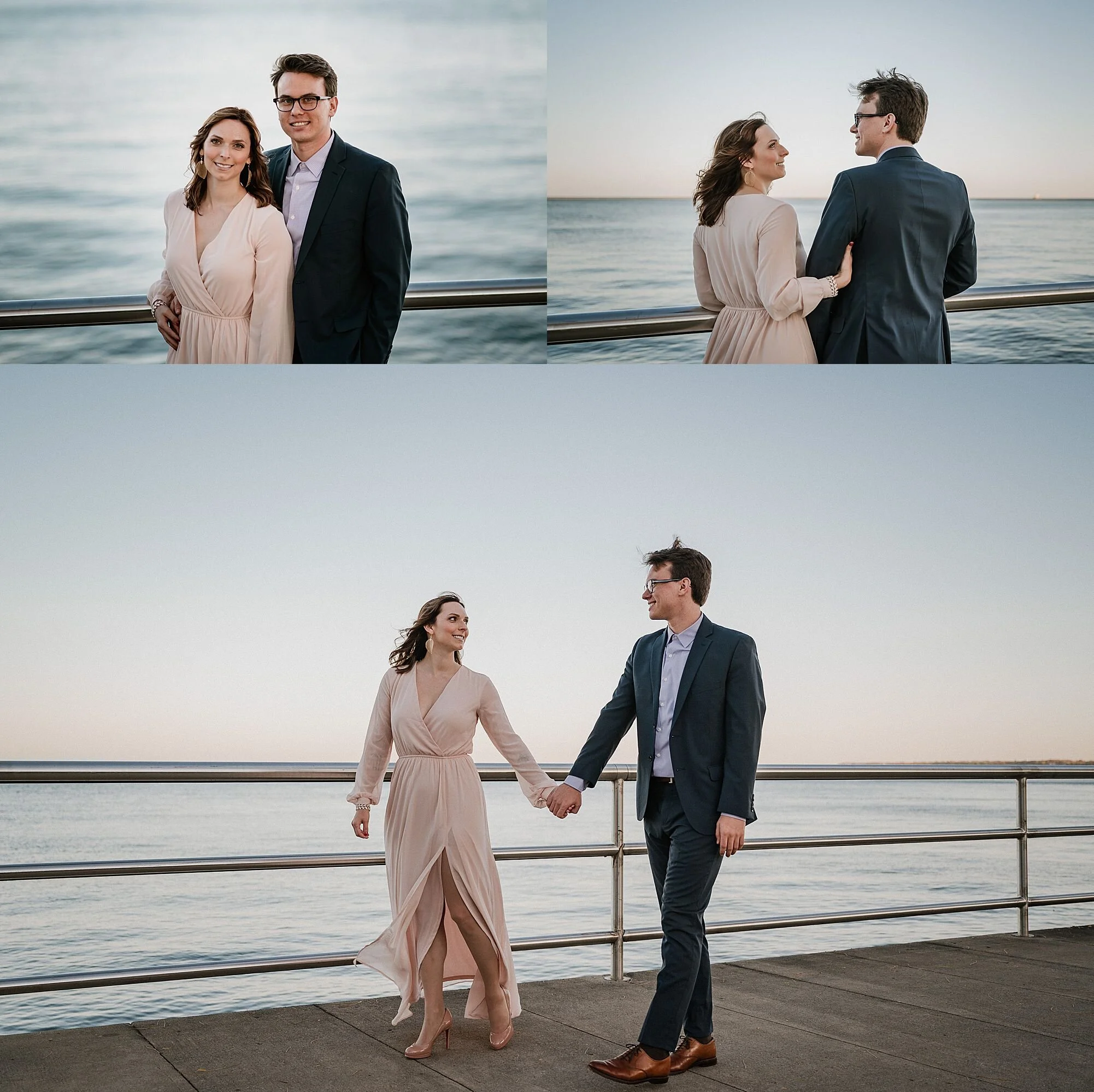 MKE engagement session Married in Milwaukee lakefront sunset best covid couple photographer1022.jpg