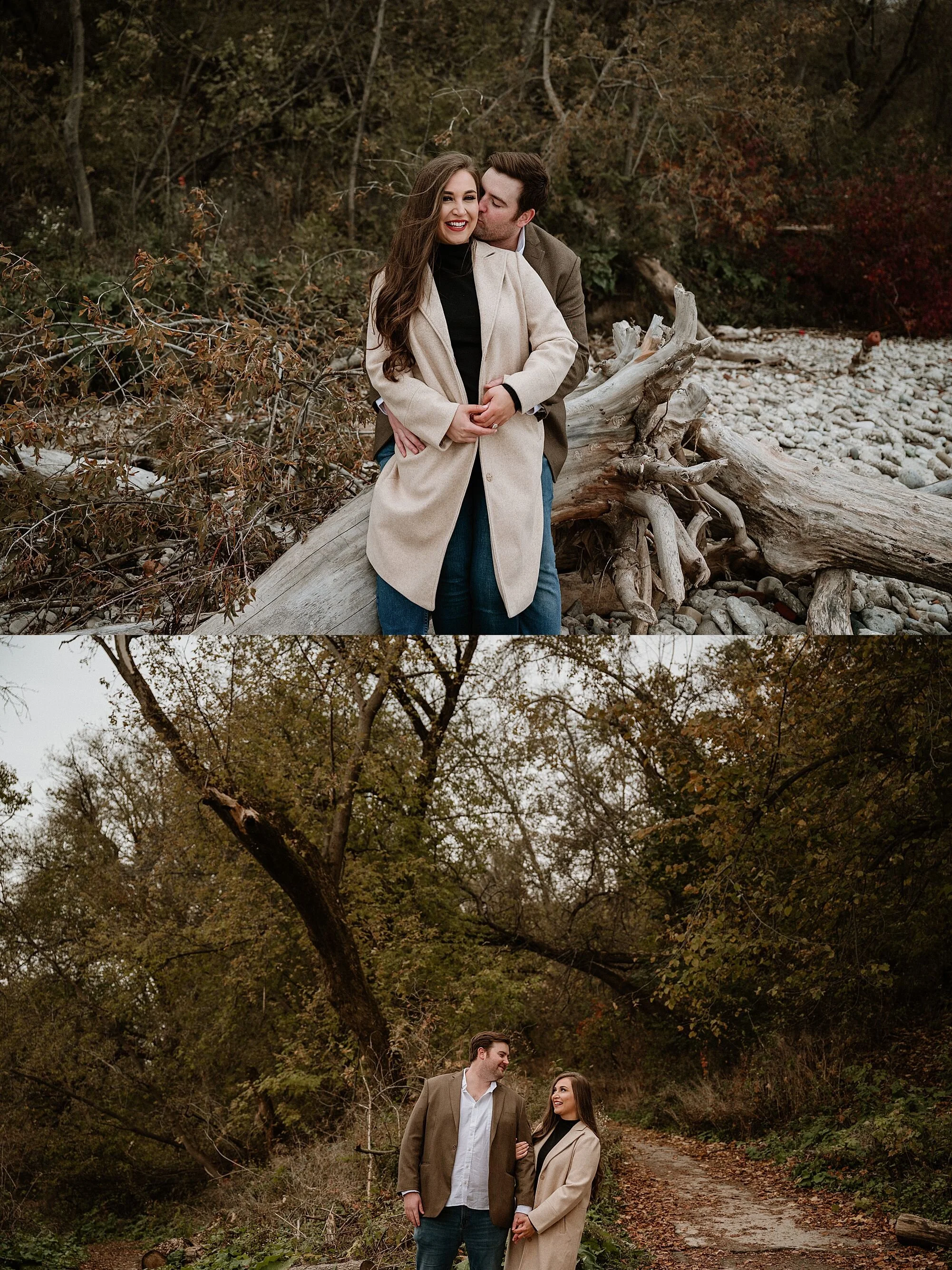 MKE engagement session Married in Milwaukee sheridan park south side lake front fall colors dog lovers 1065.jpg