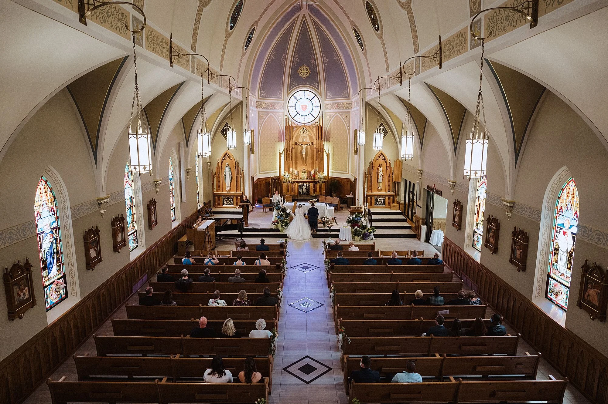 Married In Milwaukee Veterans Terrace Burlington Wisconsin bride and groom Spring wedding St Frances De Sales Lake Geneva_0259.jpg