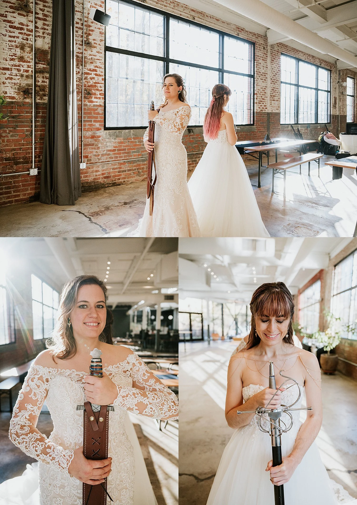 Roostmke Charlottesville Wedding love is love the wool factory LGBTQ Brides fall wedding lightsaber dual_0956.jpg