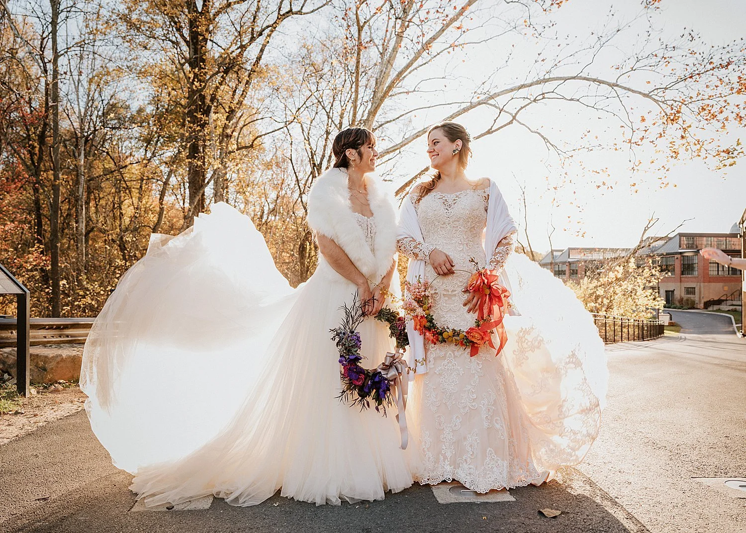 Roostmke Charlottesville Wedding love is love the wool factory LGBTQ Brides fall wedding lightsaber dual_0965.jpg