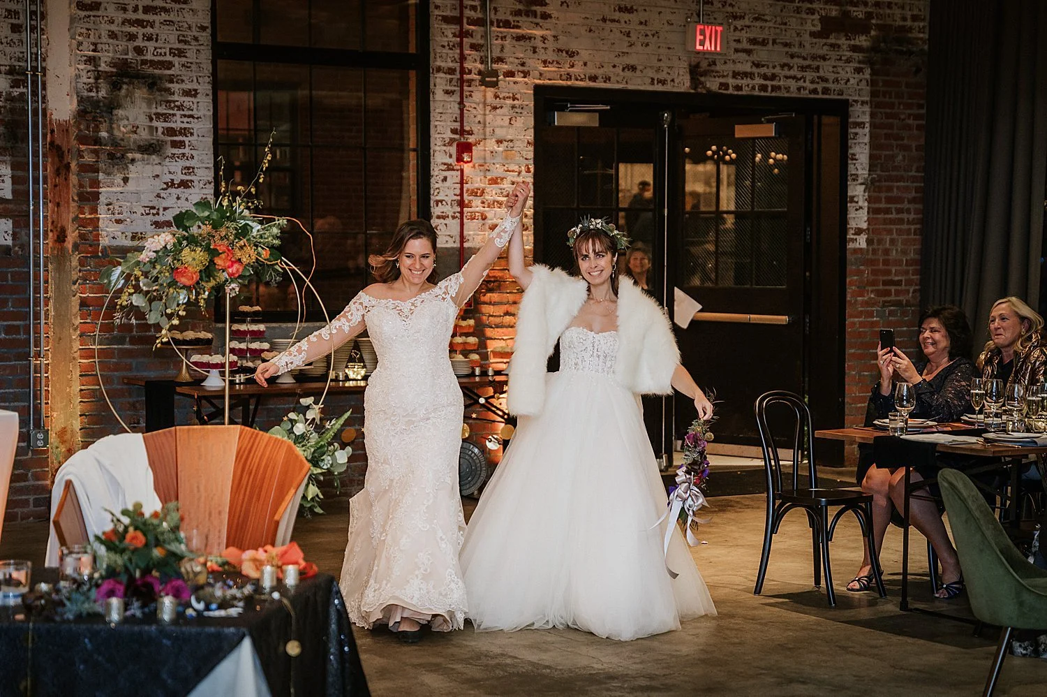 Roostmke Charlottesville Wedding love is love the wool factory LGBTQ Brides fall wedding lightsaber dual_0981.jpg