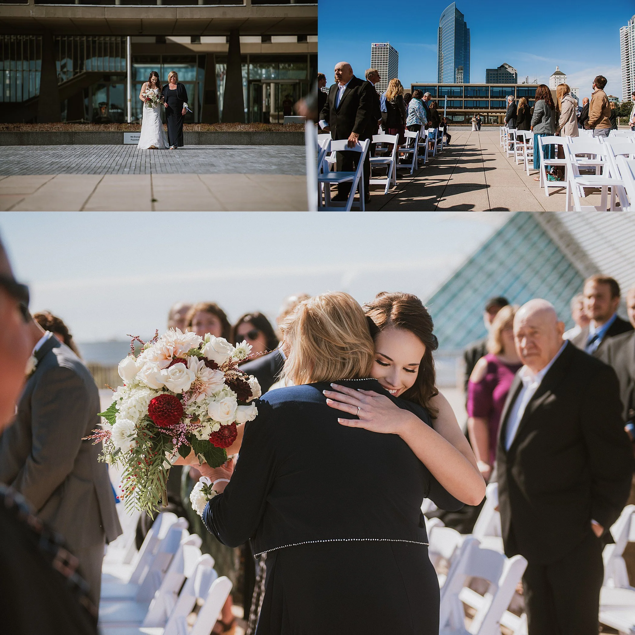Married in Milwaukee War Memorial Art Musuem Calatrava Walkers Point Bottle House 42 MKE Wedding Anodyne Coffee Cream City Brick_1406.jpg