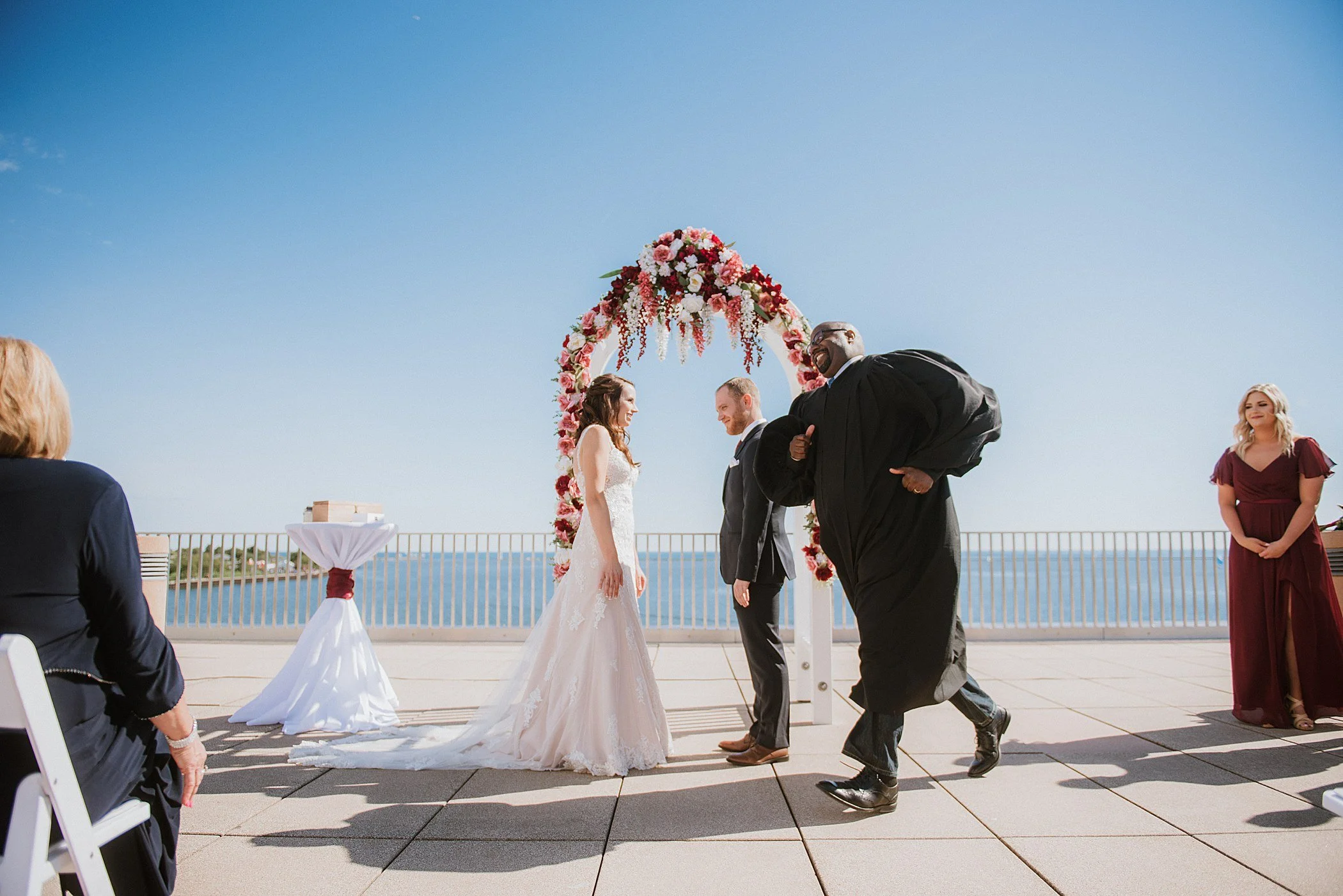 Married in Milwaukee War Memorial Art Musuem Calatrava Walkers Point Bottle House 42 MKE Wedding Anodyne Coffee Cream City Brick_1409.jpg
