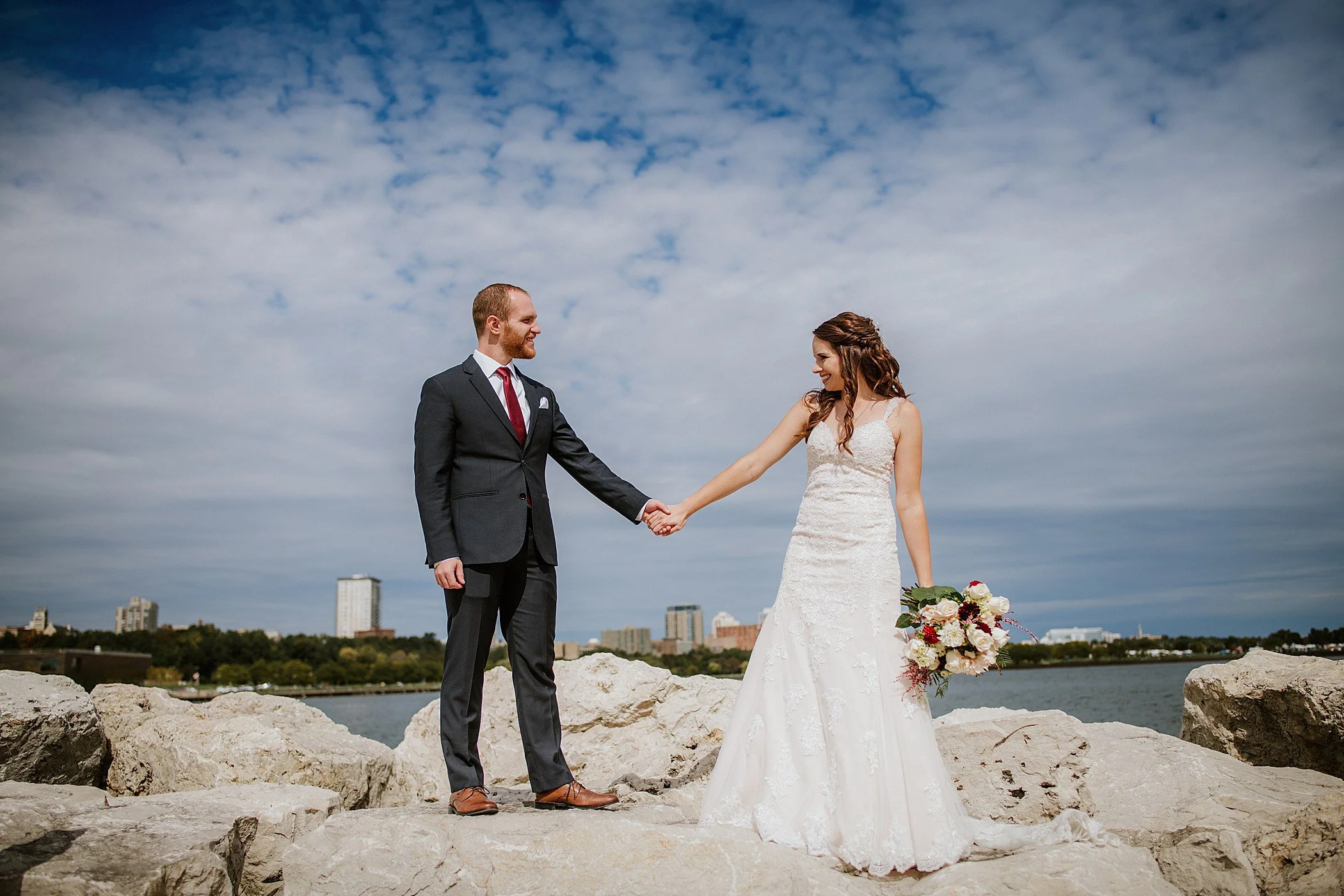 Married in Milwaukee War Memorial Art Musuem Calatrava Walkers Point Bottle House 42 MKE Wedding Anodyne Coffee Cream City Brick_1415.jpg
