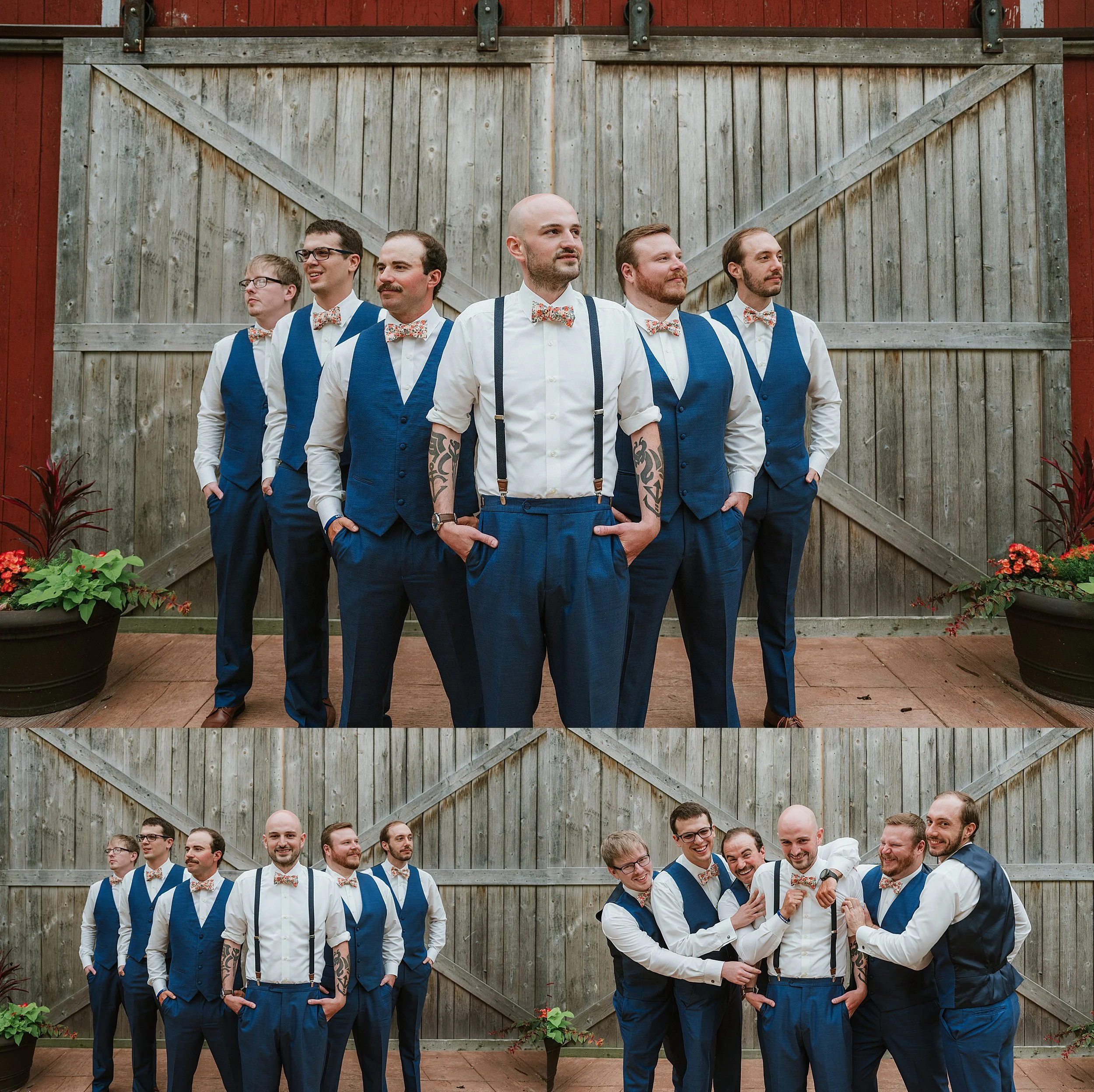 RoostMKE Married in Milwaukee Mapleton Barn Wedding Outdoor Wisconsin bride and groom lightsaber duel_0068.jpg