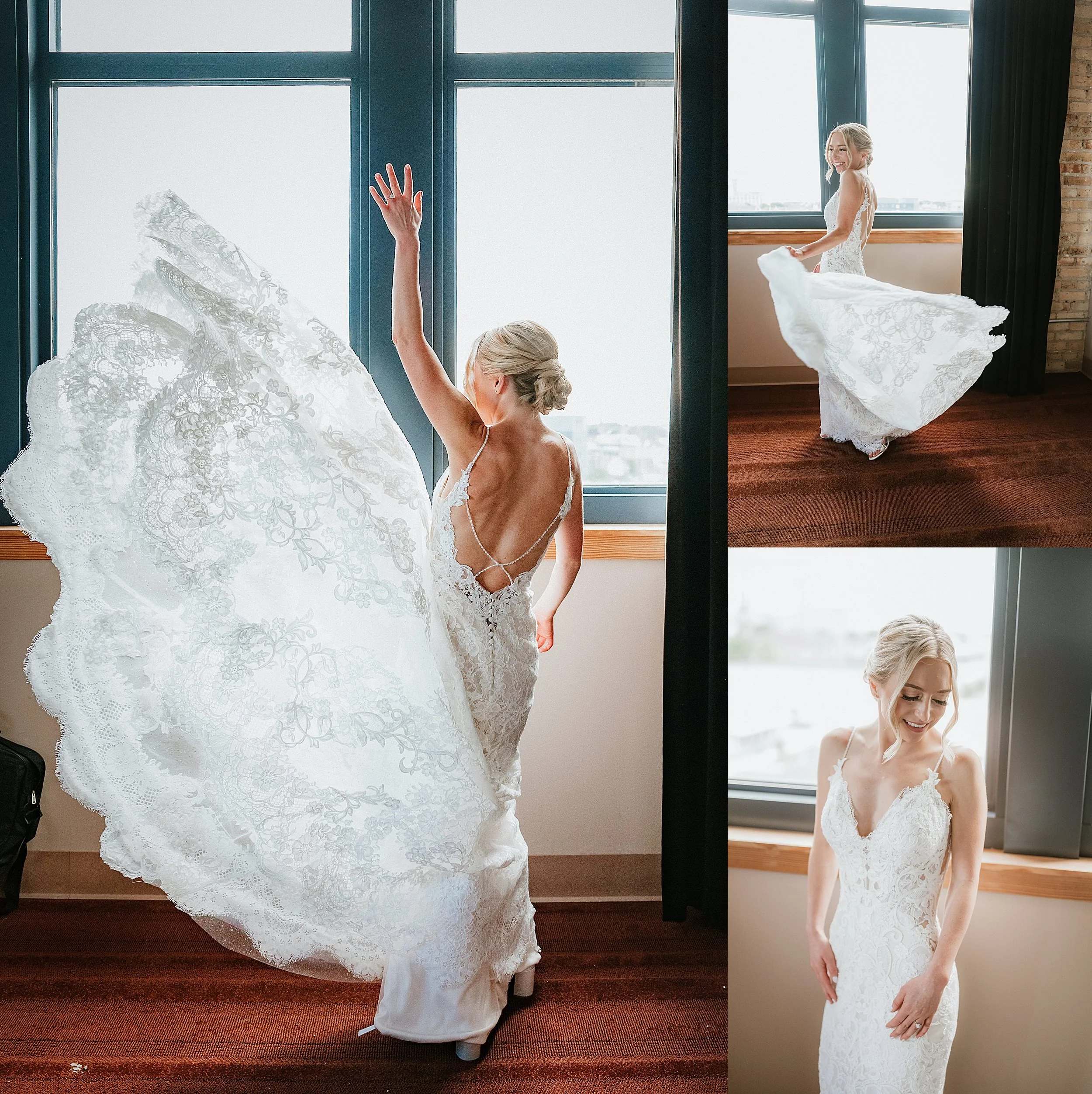 RoostMKE Married in Milwaukee Wedding Collective mke bride and groom the atrium mke ironhorse hotel sparkler sendoffs best wedding photos_0696.jpg