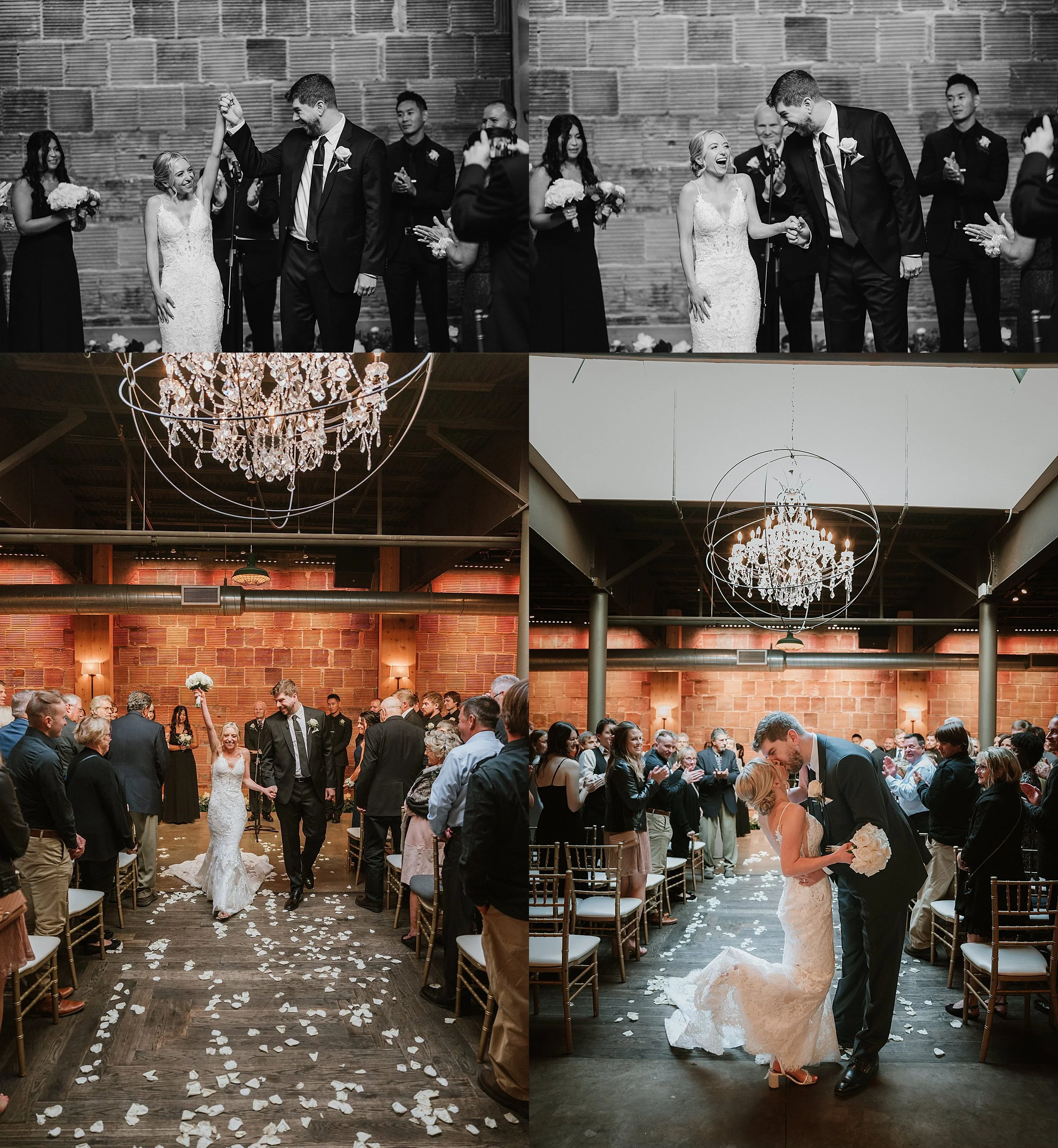 RoostMKE Married in Milwaukee Wedding Collective mke bride and groom the atrium mke ironhorse hotel sparkler sendoffs best wedding photos_0716.jpg
