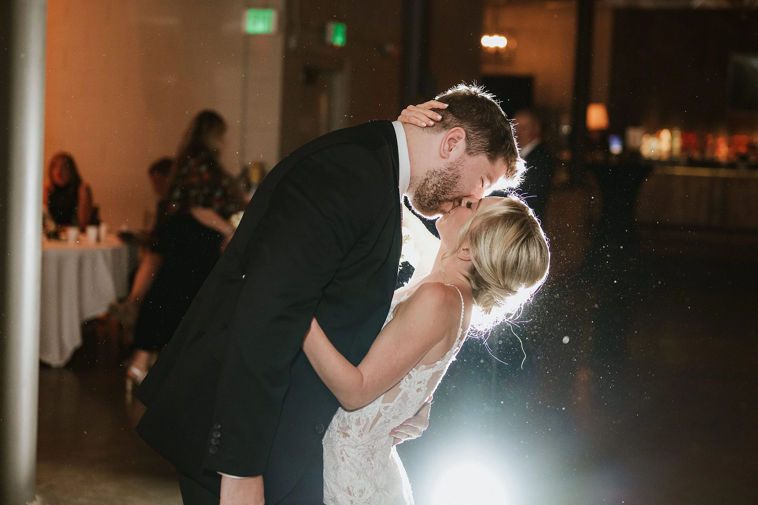 RoostMKE Married in Milwaukee Wedding Collective mke bride and groom the atrium mke ironhorse hotel sparkler sendoffs best wedding photos_0722.jpg