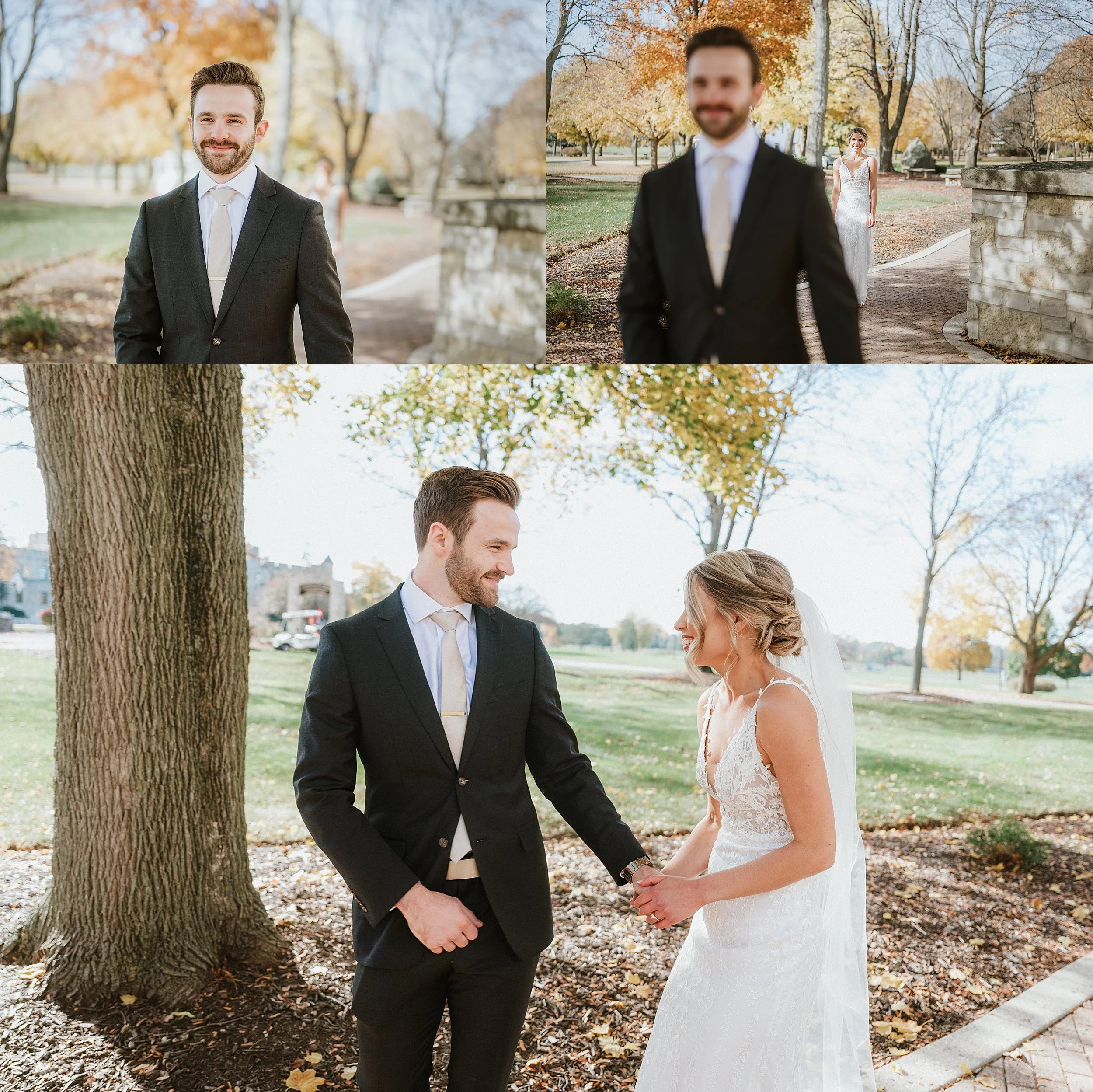 RoostMKE Married in Milwaukee Wedding Collective Delafield Hotel St John's military acadamy Victory chapel golden hour bride and groom first look dance _1010.jpg