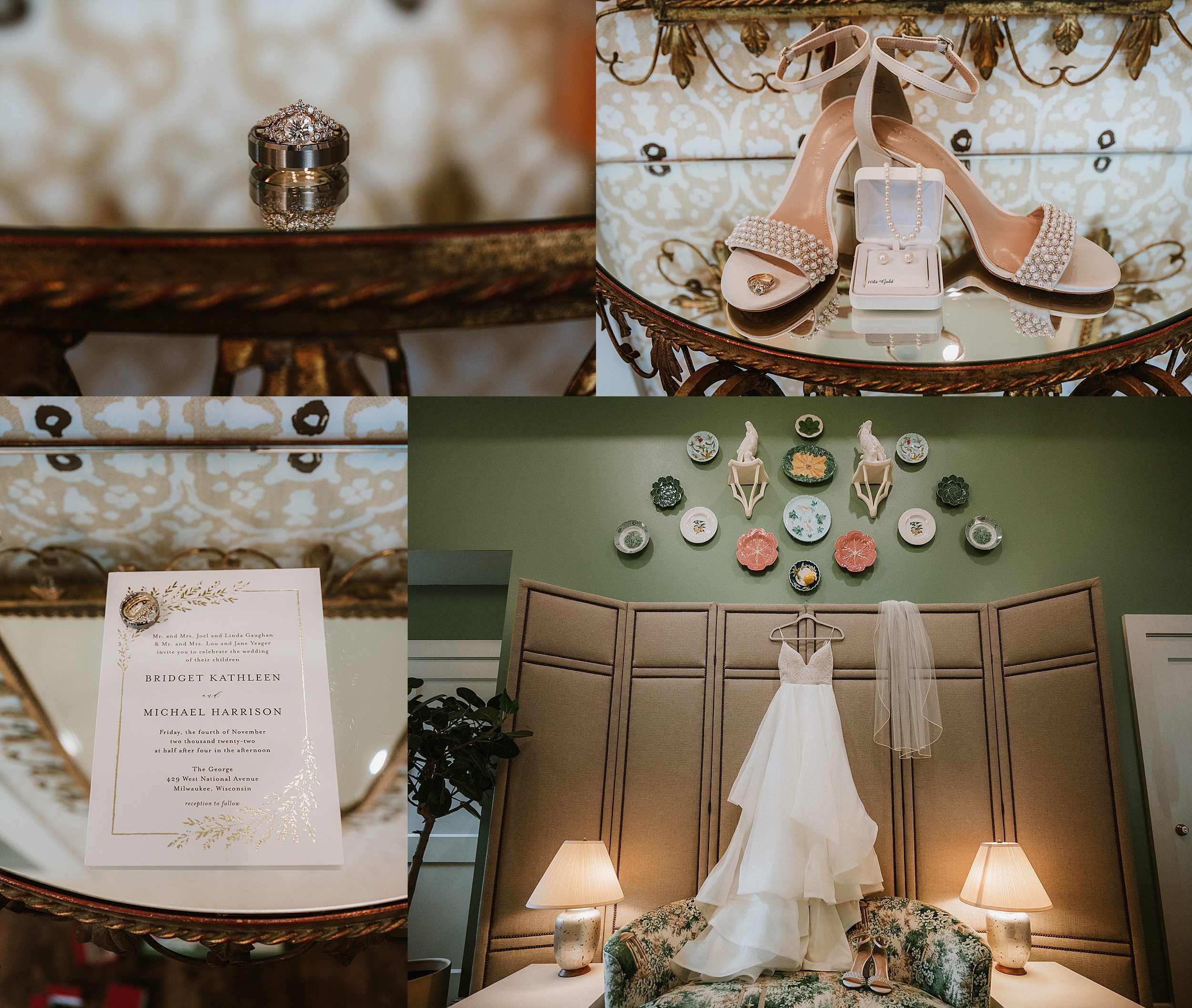 Elegant Milwaukee Wedding at the George and Madcap Lounge! — Roost