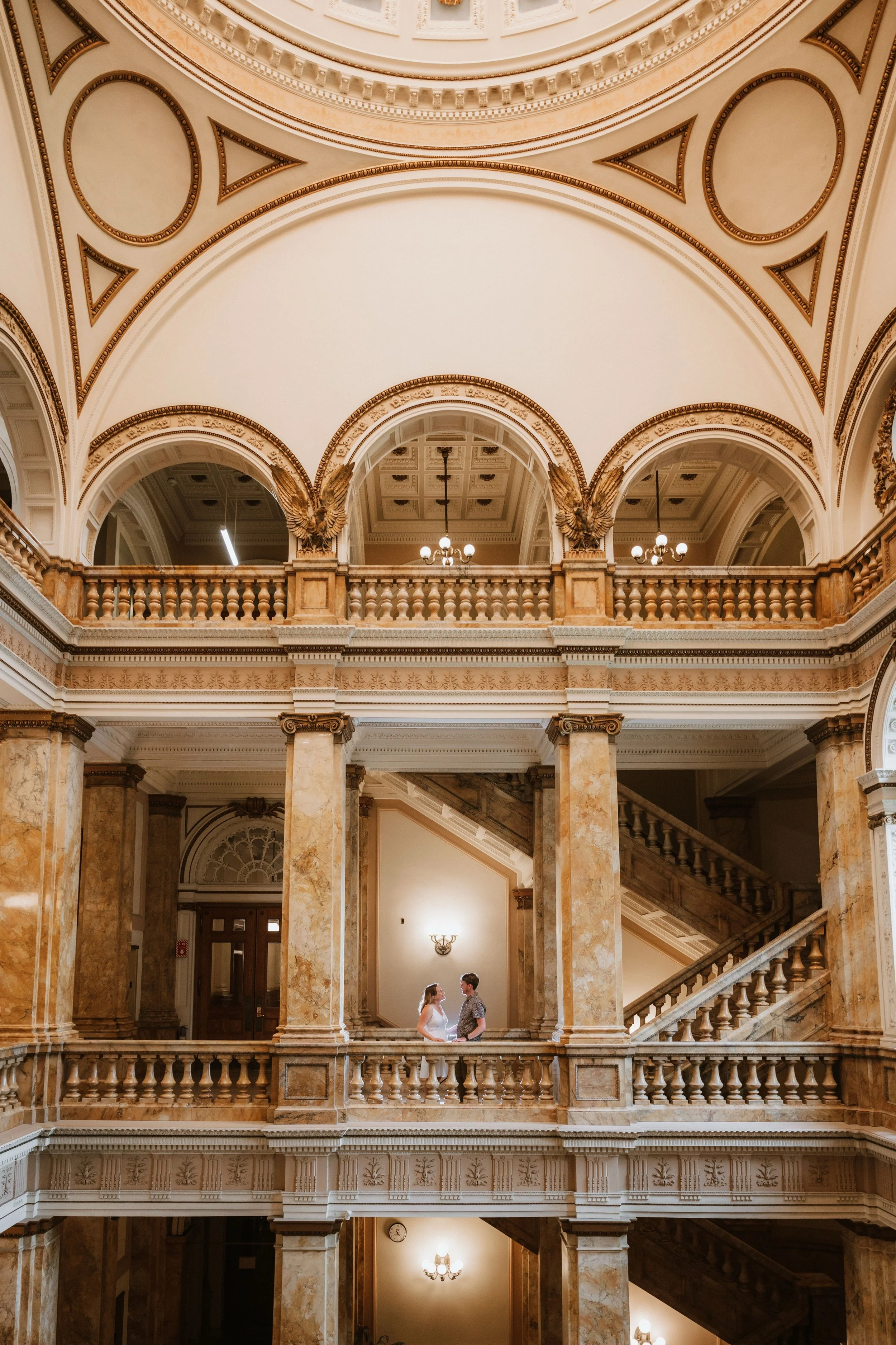 01 Roost Photography engagement session Milwaukee Public Library Zilber Park and Brewery District.jpg
