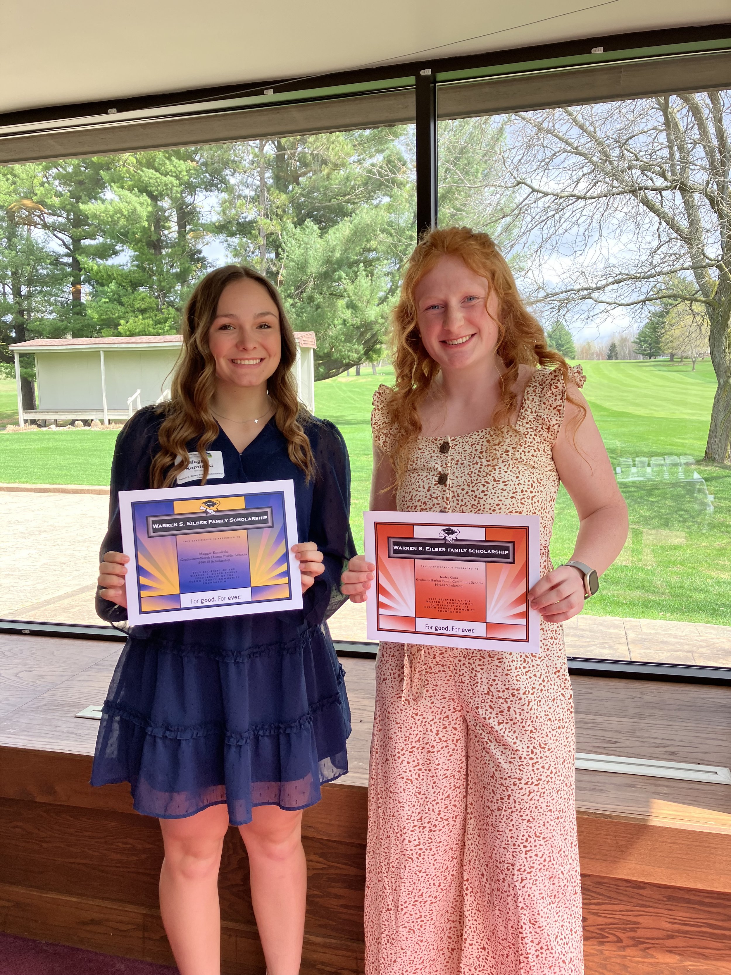 Maggie Korolesk & Karlee Guza - Eilber Winners.JPG