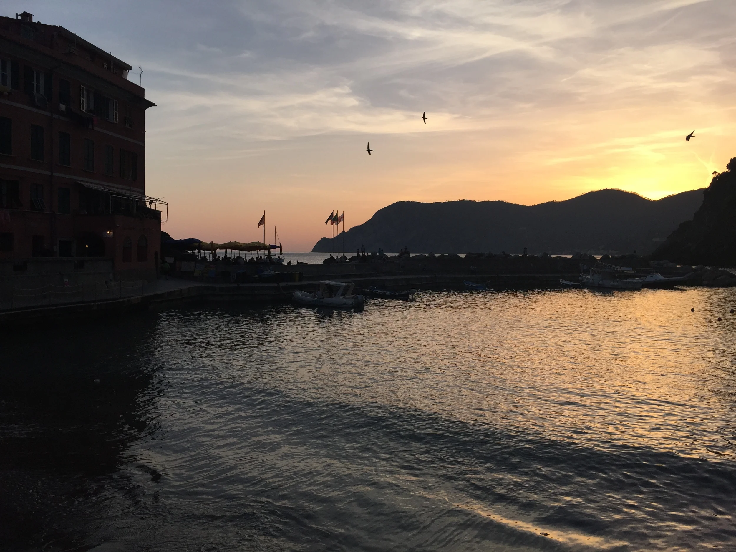 Sunset in Vernazza