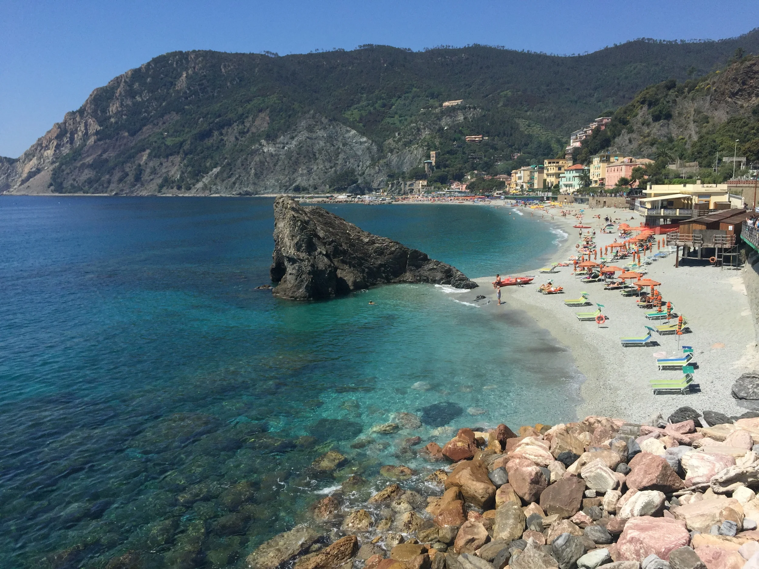 La spiaggia di Monterosso 