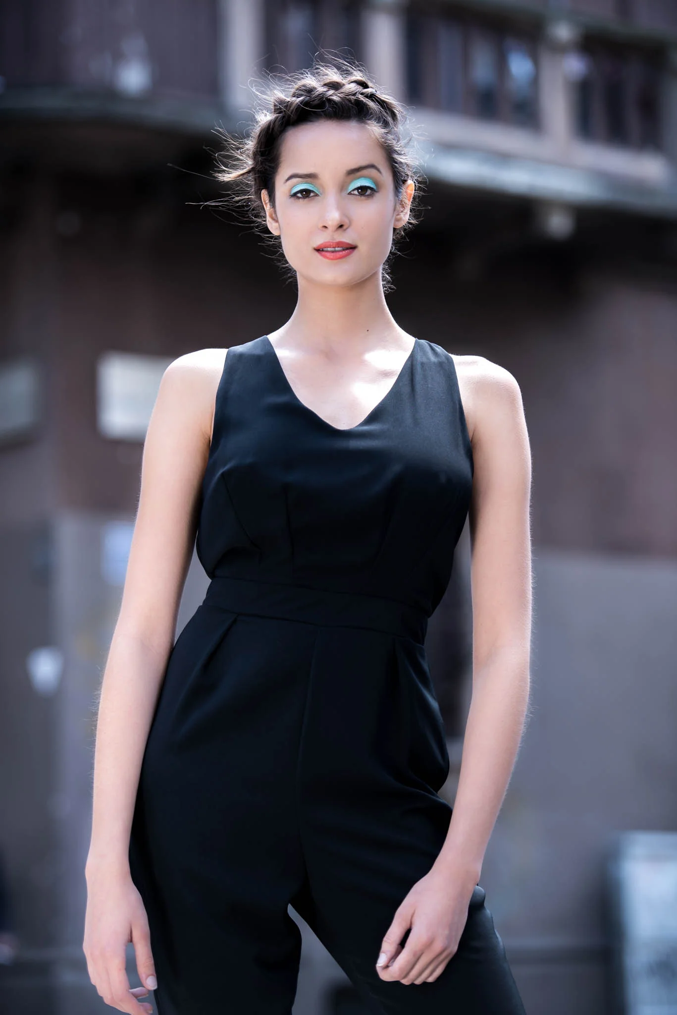 Hair, makeup and wardrobe styling for Carol of Urban Management 