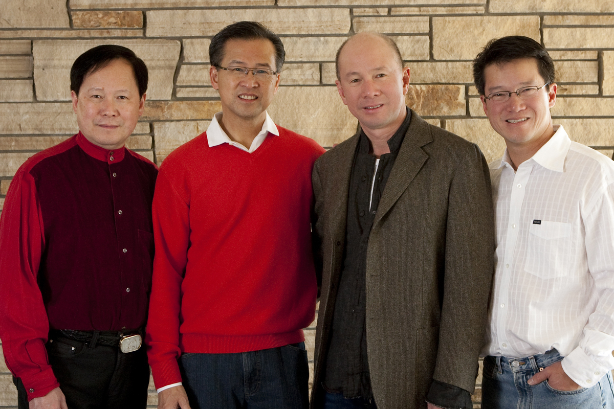 From left to right, Dennis K. Law, MD; Ronald K. Law, MD; Christopher K. Law, MD; and Jeremy K. Law, MD