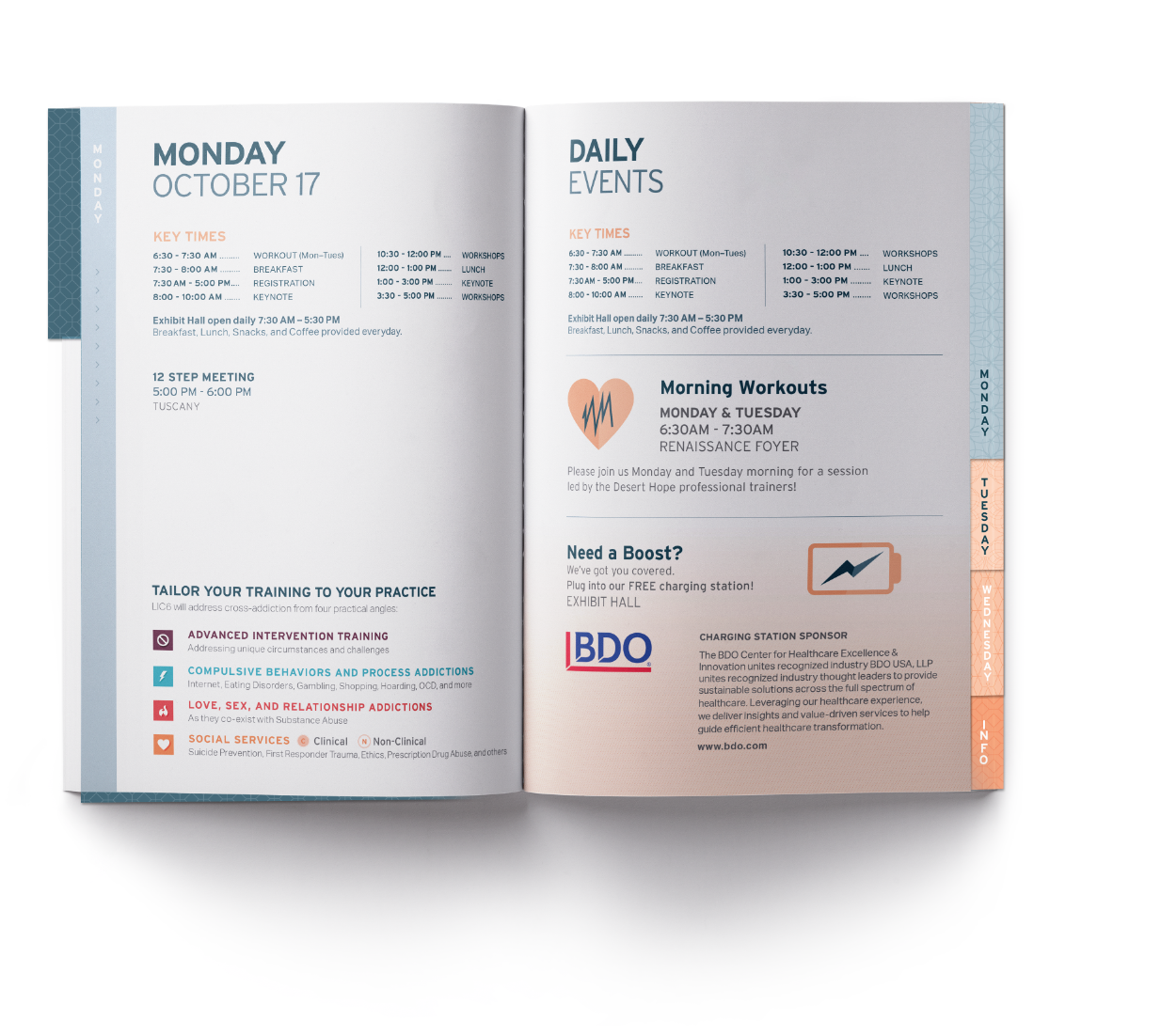 Conference Program Interior