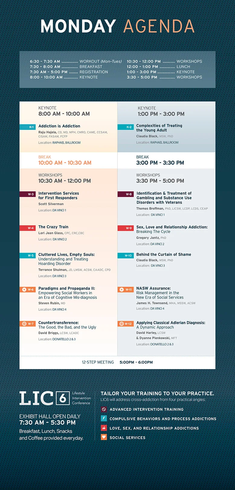 Daily Agenda Pull Up Banner