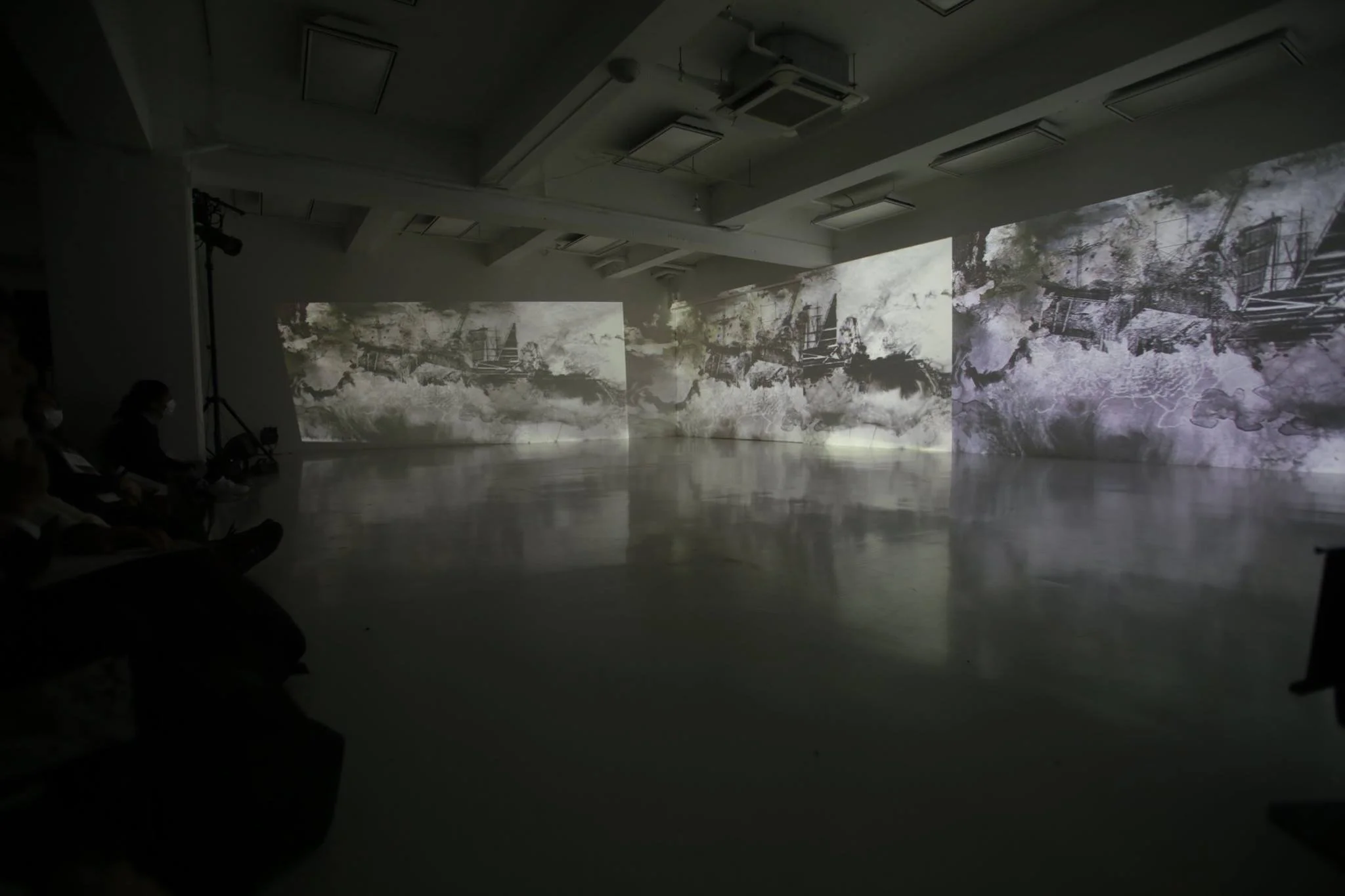  Death of a Sun projected at Merge Volume 3, Tokyo Japan&nbsp;|&nbsp;photo by Hiroyasu Daido 