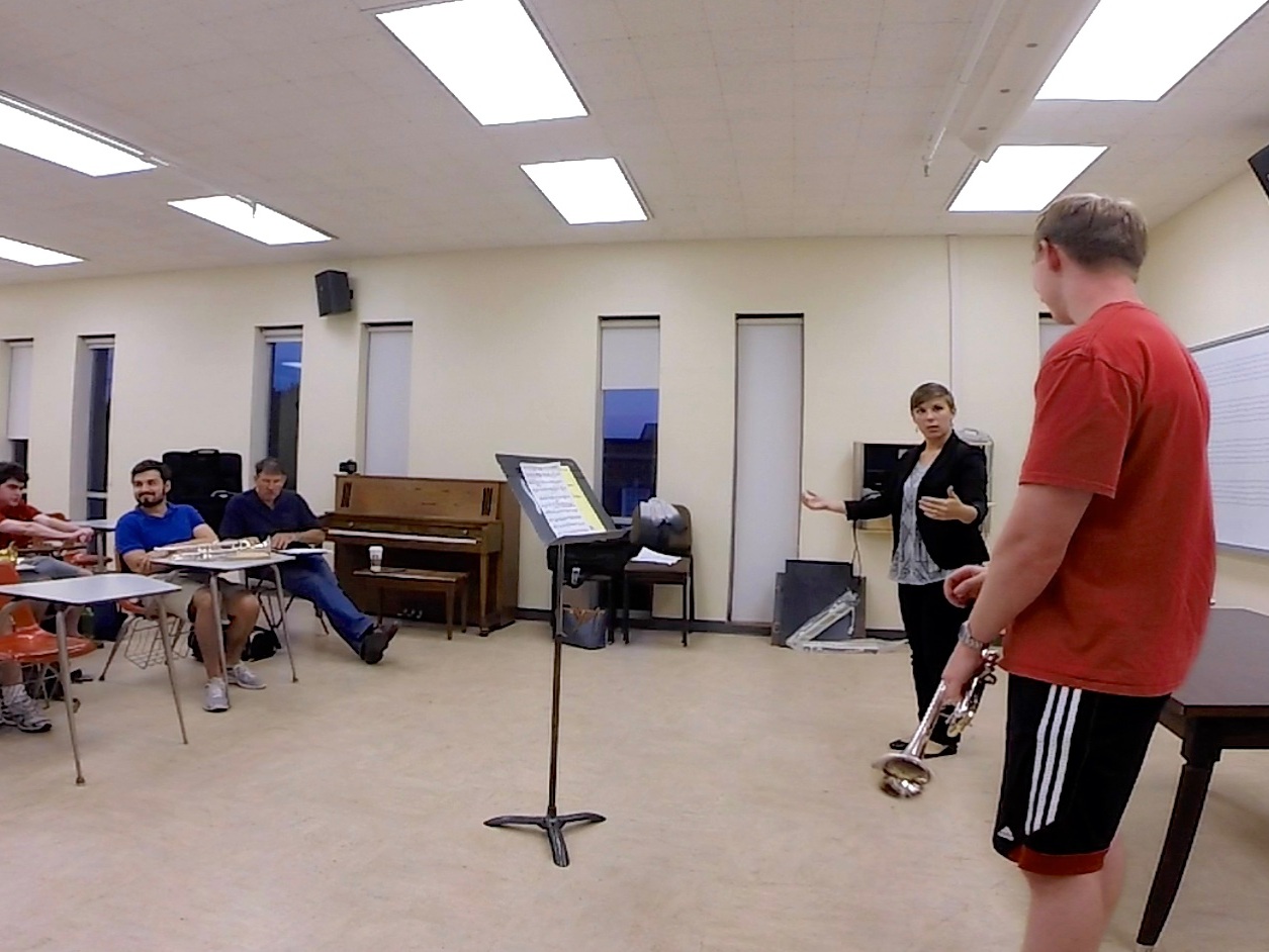 Teaching a masterclass at SMU