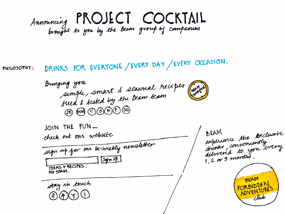 HOME: ANNOUNCING PROJECT COCKTAIL&nbsp;