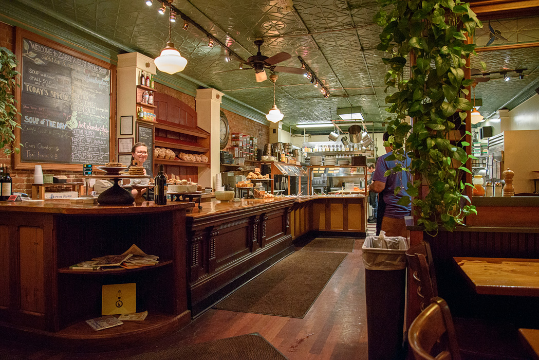 Zabby and Elf's, another restaurant in a beautiful old building, beautifully restored!