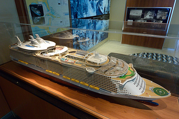 Allure of the Seas model