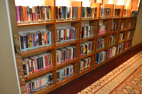 A lending library, again on honor system
