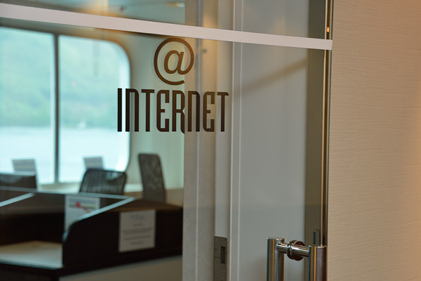 The internet cafe