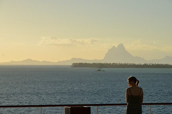 View from the pool deck