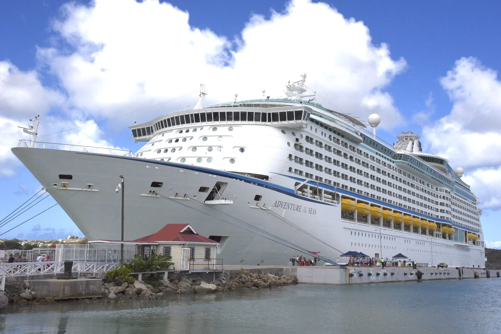 Adventure of the Seas in St John