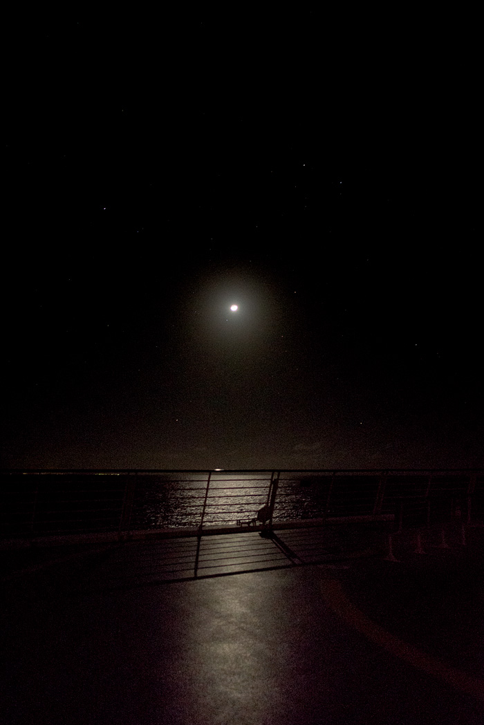 Observation Deck/Helipad at night