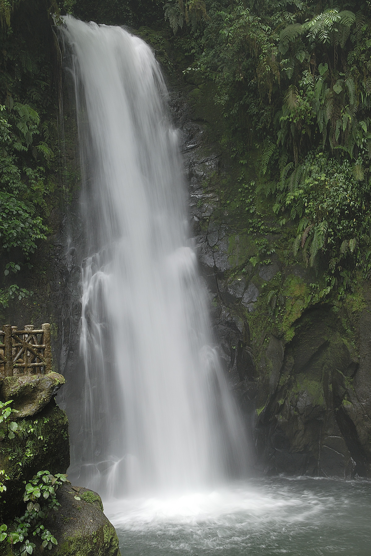 An easy hike led to the waterfalls, which were particularly spectacular during the rainy season!