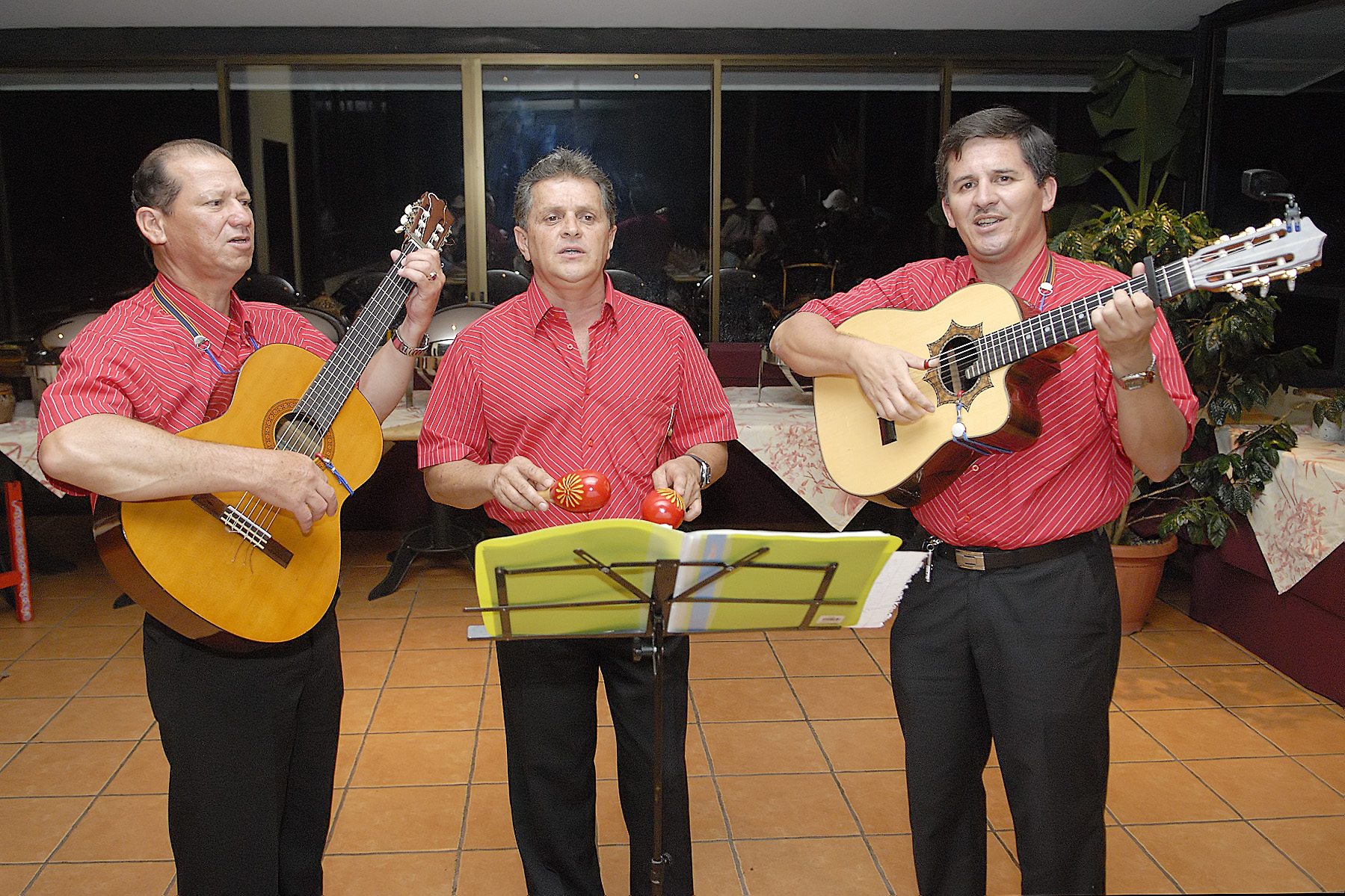 High School teachers played while local students danced.