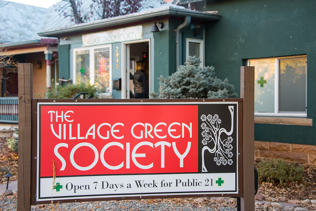 The clerks at the Village Green explained they are a neighborhood shop providing a service to people in their neighborhood. 