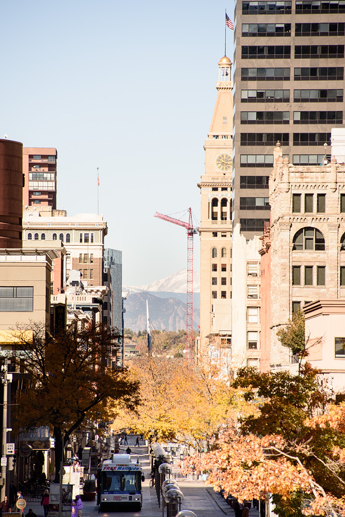 This photo sums up Denver for us...surrounded by beautiful mountains, a mix of old and new, with cranes (brightly lit at night) announcing more building coming in this western "boom" town!
