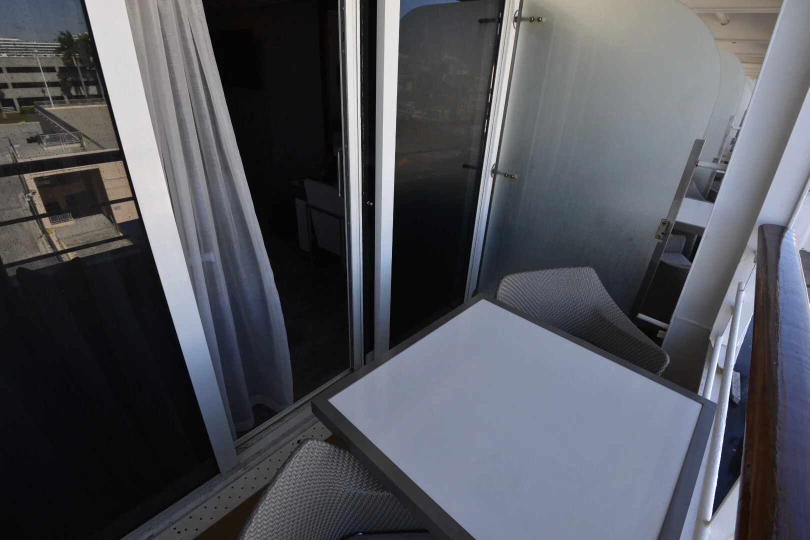 The verandah