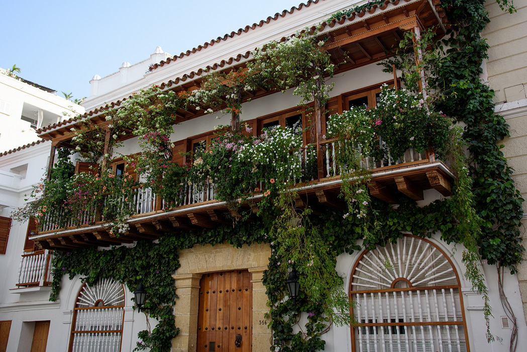 On foot we could fully appreciate all the renovated colonial architecture.