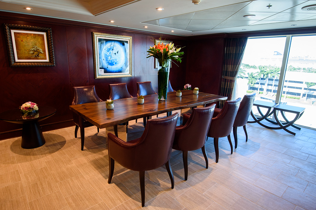 Conference Table in the Living Room