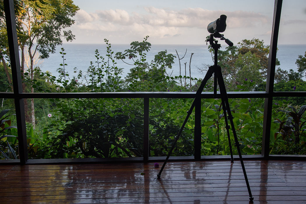 The lodge at La Paloma overlooking the Pacific Ocean