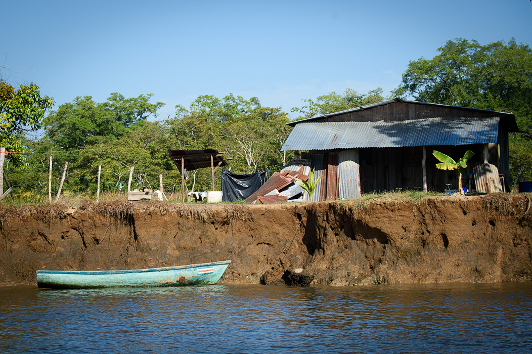 A little shack along the shore