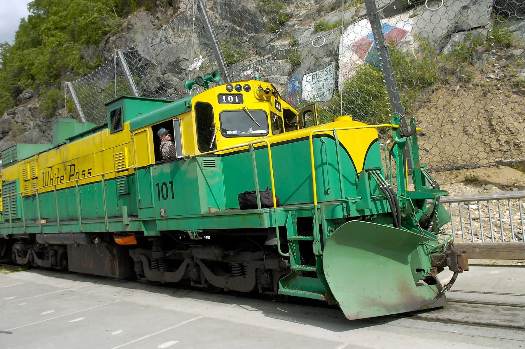 White Pass and Yukon railroad