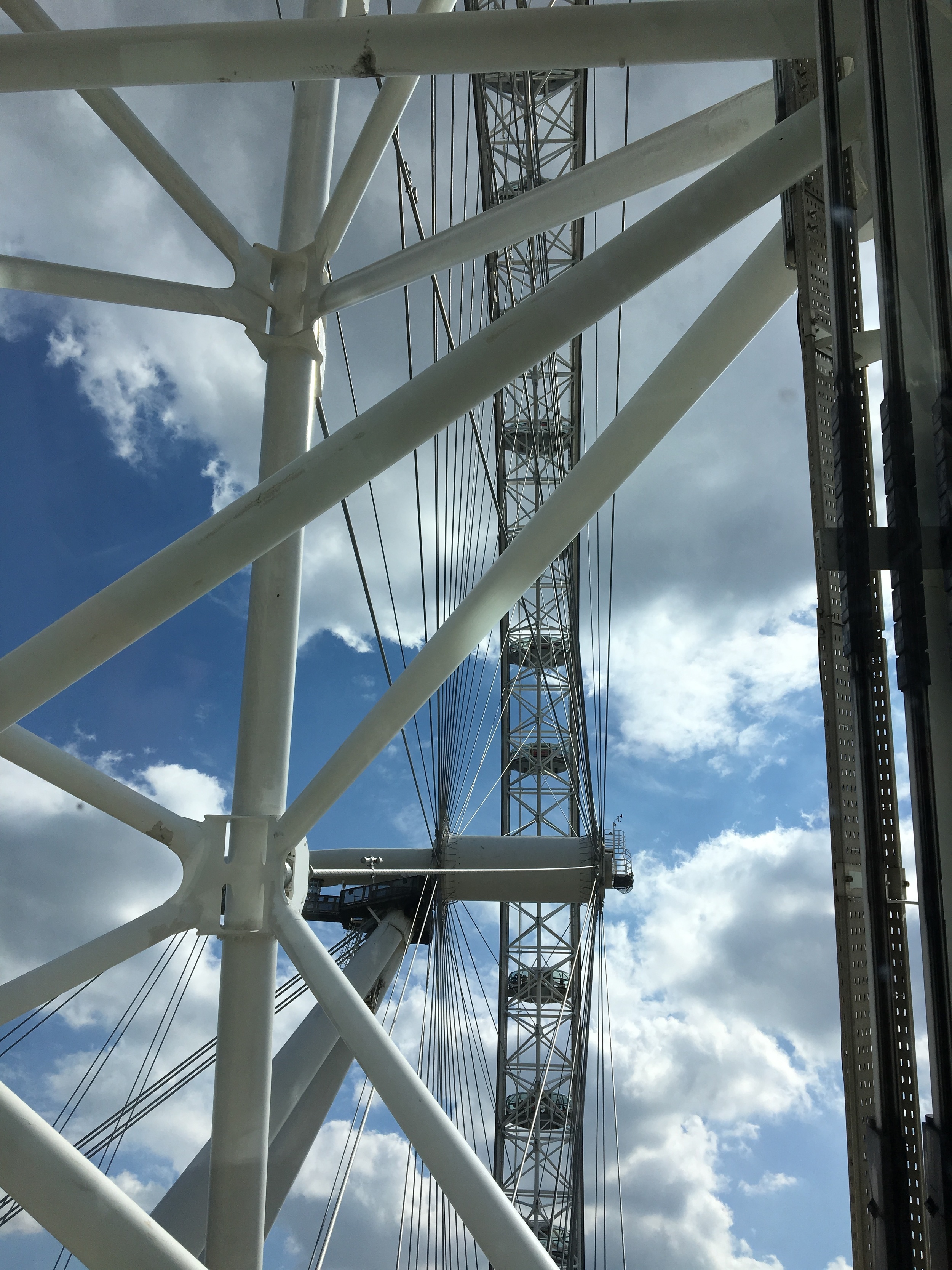 We choose the London Eye as our one "birds eye view" activity and paid a few extra pounds to skip the line to save time.