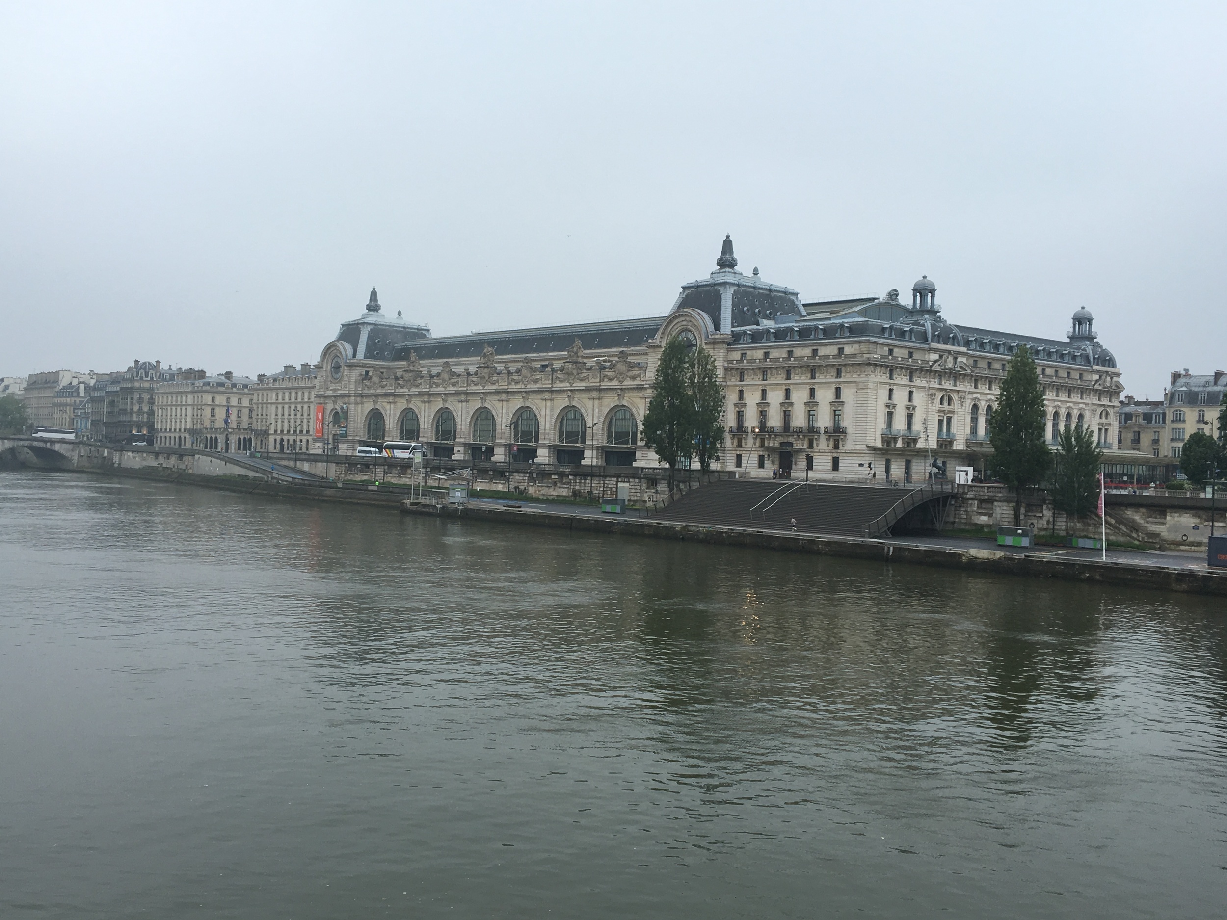 Musee D'Orsay from across the Seine.