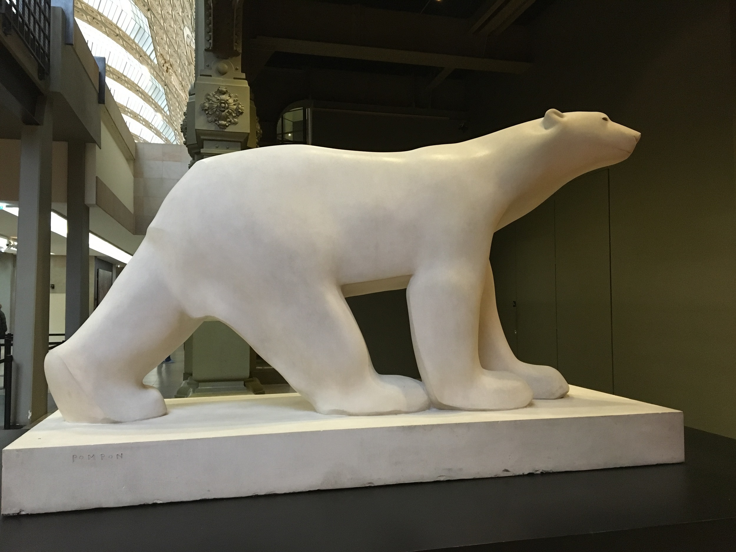 polar bear by Francoise Pompon