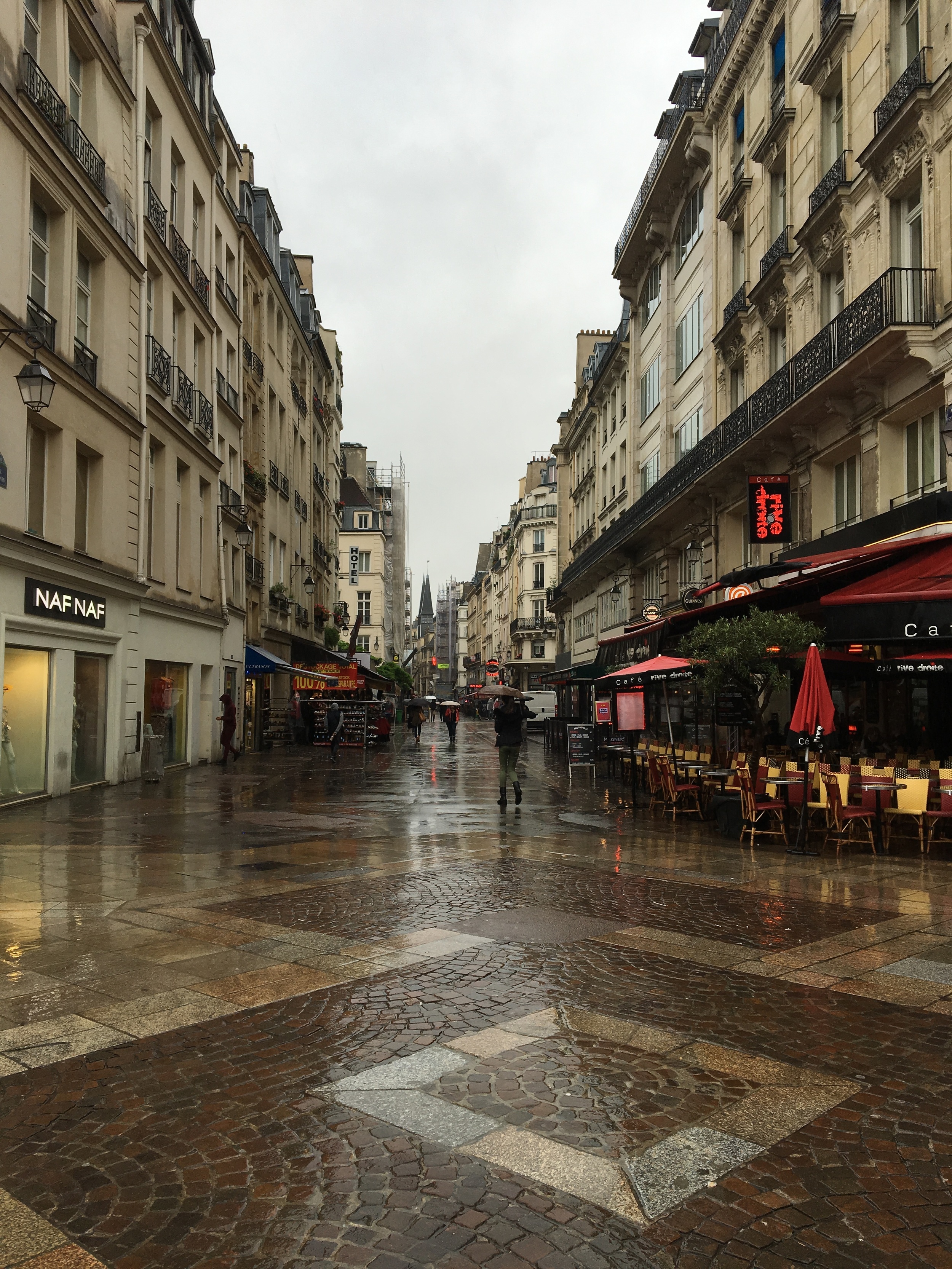 A street view in Les Halles
