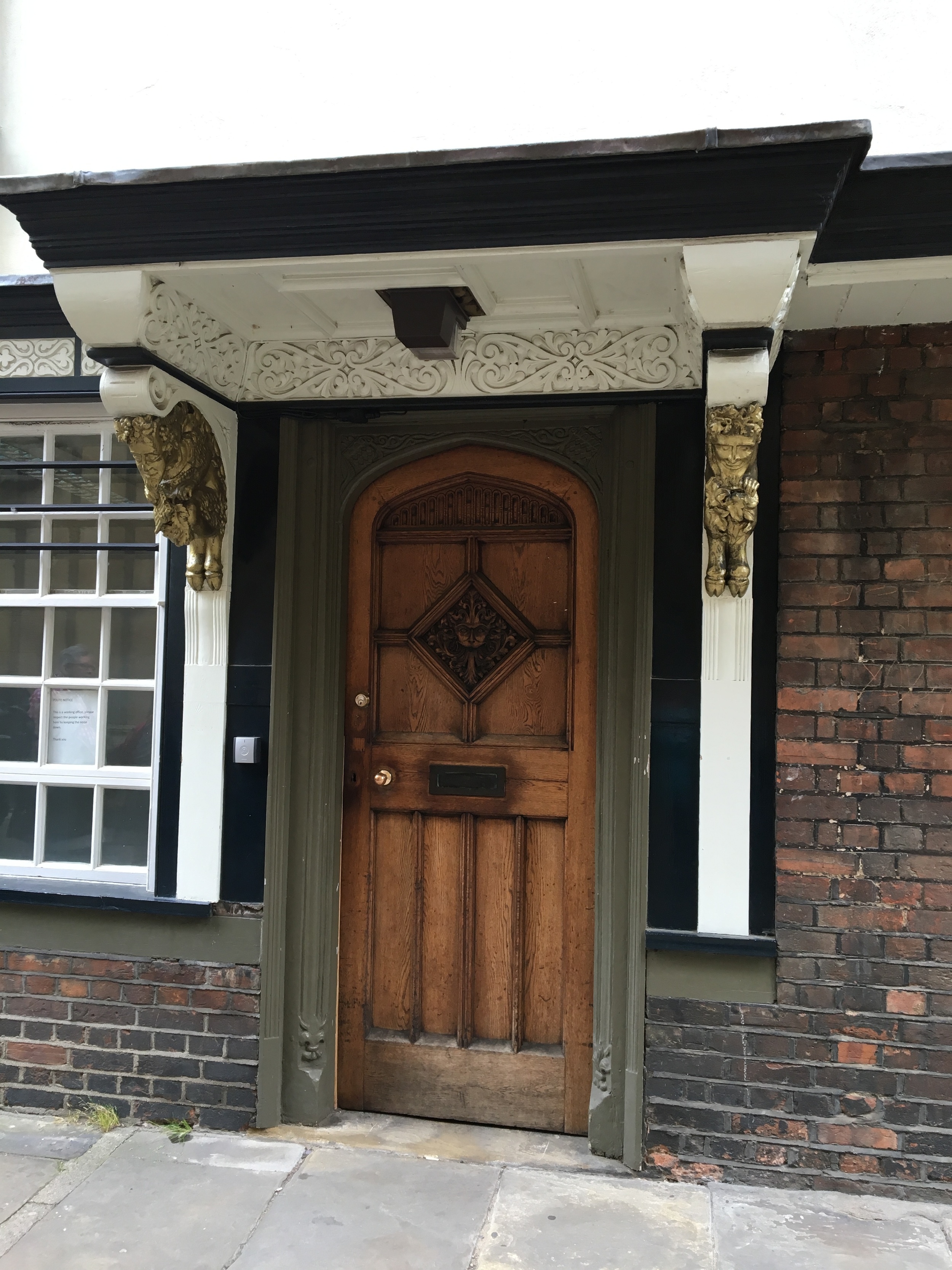 A cross from St Mary's is this doorway, known as the Narnia door, with carvings thought to have inspired C.S. Lewis's The Lion, the Witch and the Wardrobe.